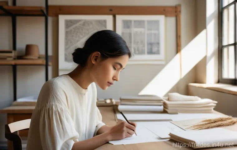 패션 코디네이터의 브랜드 네이밍 - Image Prompt 1: The Genesis of a Brand's Soul**