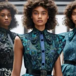 패션 코디네이터 자격증 합격 후기 - The user wants three detailed image generation prompts in English, adhering to strict modesty and ag...