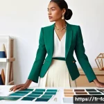 패션 코디네이터의 브랜드 구축 전략 - A stylish female fashion coordinator in her late 20s to early 30s, with a sophisticated and unique s...